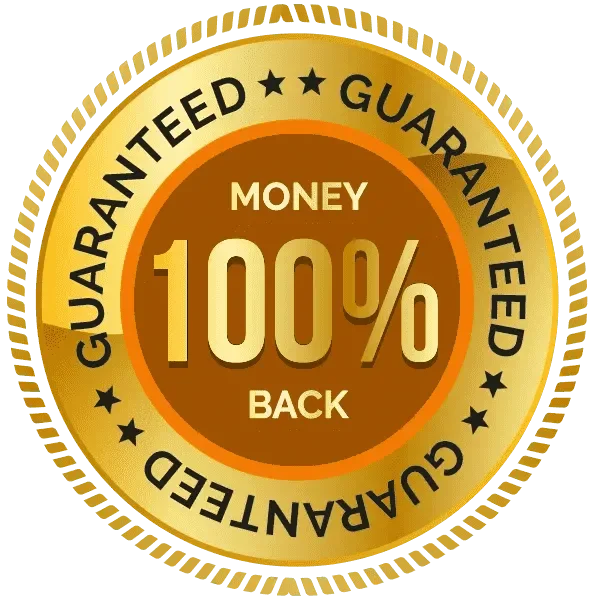 100% money back guaruntee